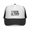 Now Faith Trucker Hat — Christian Mesh Cap (Hebrews 11 Inspired)